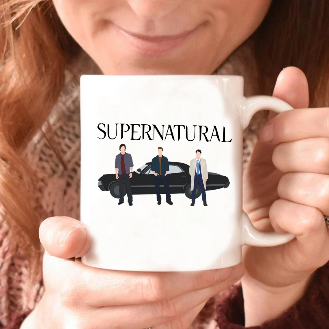 

Supernatural Coffee Mug Winchester Family Coffee Cup TV Show Supernatural Tea Cup Sam Dean Castiel Crowley Bobby Charlie Mugs