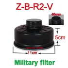 Оригинальный эффективный фильтр для противогазовой маски, 40 мм