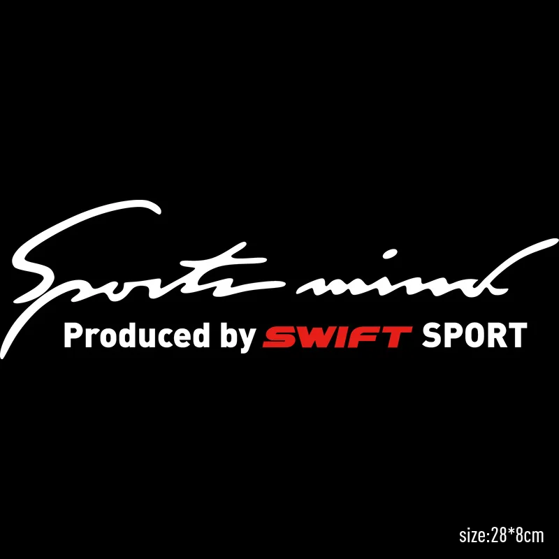 Для Suzuki Swift индивидуальные спортивные наклейки на умы автомобиль лампа брови