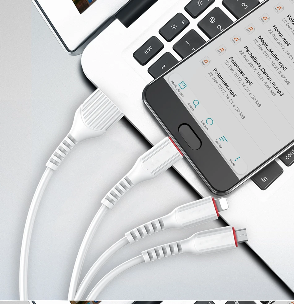 3 в 1 USB кабель 3.1A для мобильного телефона Micro usb type C кабель зарядного устройства для samsung Xiaomi huawei кабель для быстрой зарядки телефона шнур