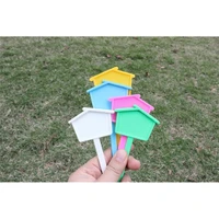 mini signs price display garden bamboo plant labels plastic tag tree labels flower tag