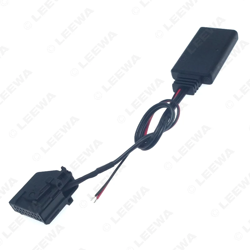 Автомобильный беспроводной Bluetooth Aux приемник LEEWA Кабельный адаптер для VolksWagen Skoda