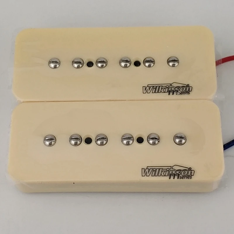 Новинка Wilkinson WO90 1 комплект 2 шт. шейные и мостовые электрогитары Humbucker пикапы крем