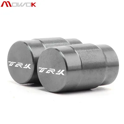 TRK Titanium Для BENELLI 502C 752S TRK 502/X 251 Leoncino 500/250/TRAIL BN302 TNT 125 300 600 CNC колпачки для колесных шин - Цвет: TRK Titanium