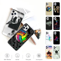 hot volleyball sprot transparent mobile phone cover for iphone 12 11 pro max xs x xr 7 8 6 6s plus 5 5s se 2020 clear case