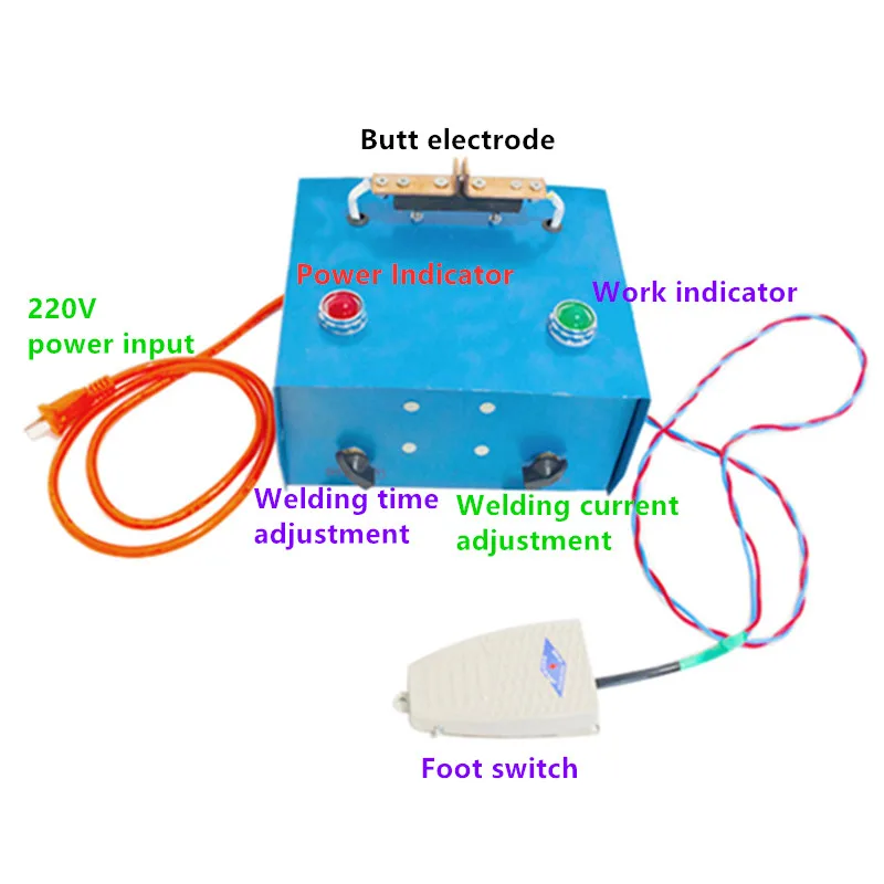 220V маска проволочная комбинированная машина для стыковой сварки медная