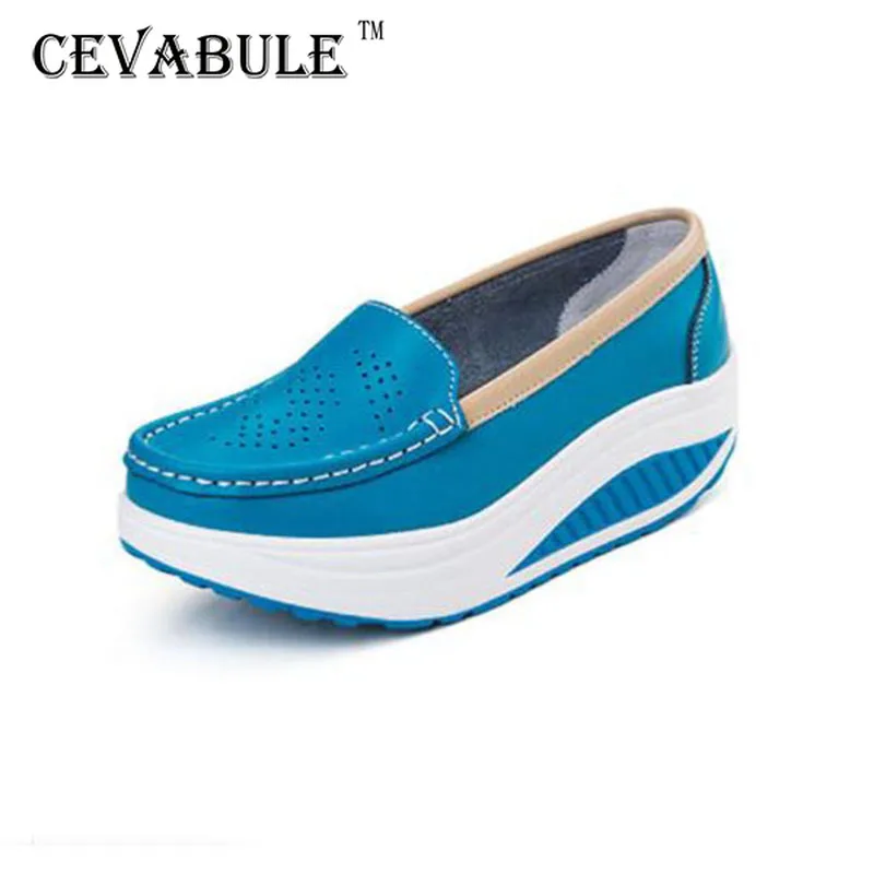 Туфли лодочки женские летние из натуральной кожи дышащие кроссовки с вырезами на