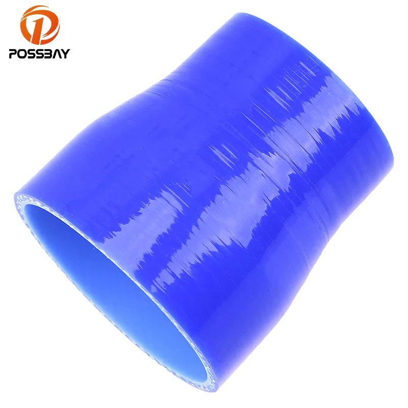 Универсальный автомобильный Прямой силиконовый шланг POSSBAY диаметром от 38 до 63 мм