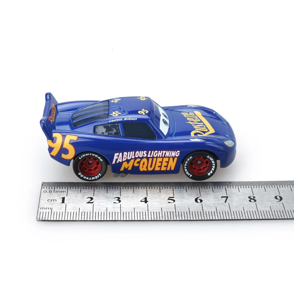Disney Pixar Cars 2 3 Lightning 40 стиль Mcqueen Mater Jackson Storm Ramirez 1:55 литой автомобиль металлический сплав мальчик детские игрушки подарок