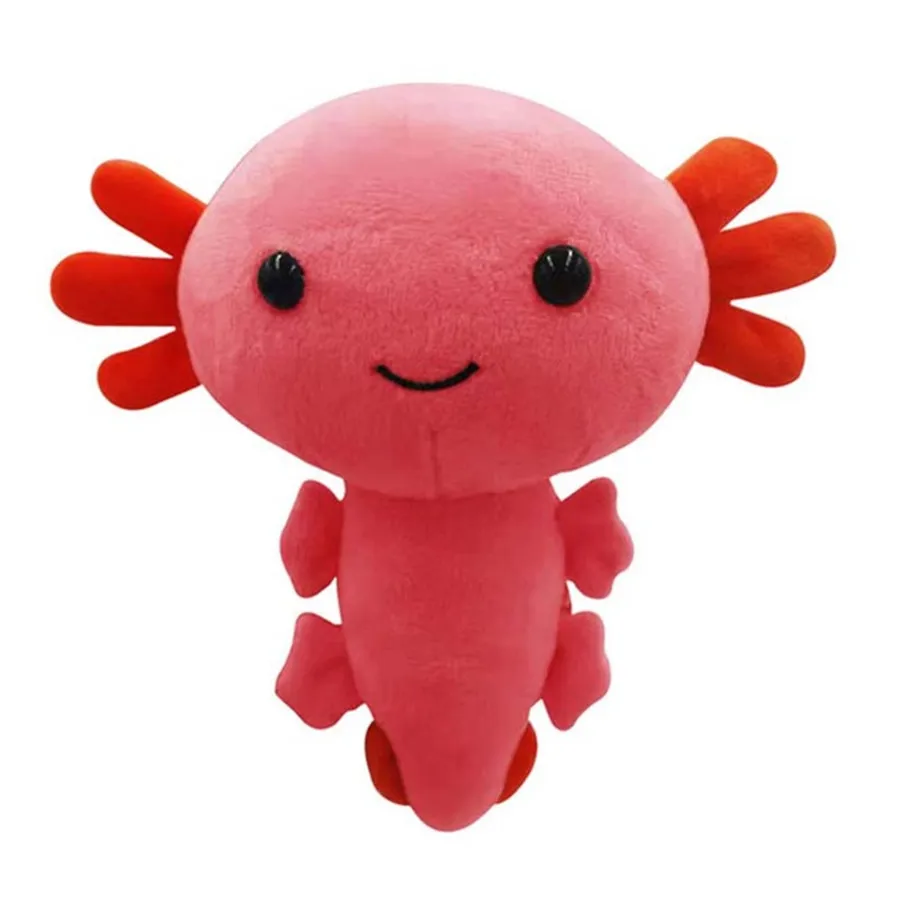 Плюшевая игрушка Axolotl 20 см, милые животные, плюшевые фигурки Axolotl, кукла, игрушка мультяшная розовая Axolotl, мягкие плюшевые подарки для детей и ...