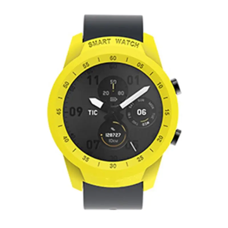 

Protective Case Shockproof Cover Bumper Bracelet Shell Protector Accessories for ticwatch Pro Smart Watch 50PF