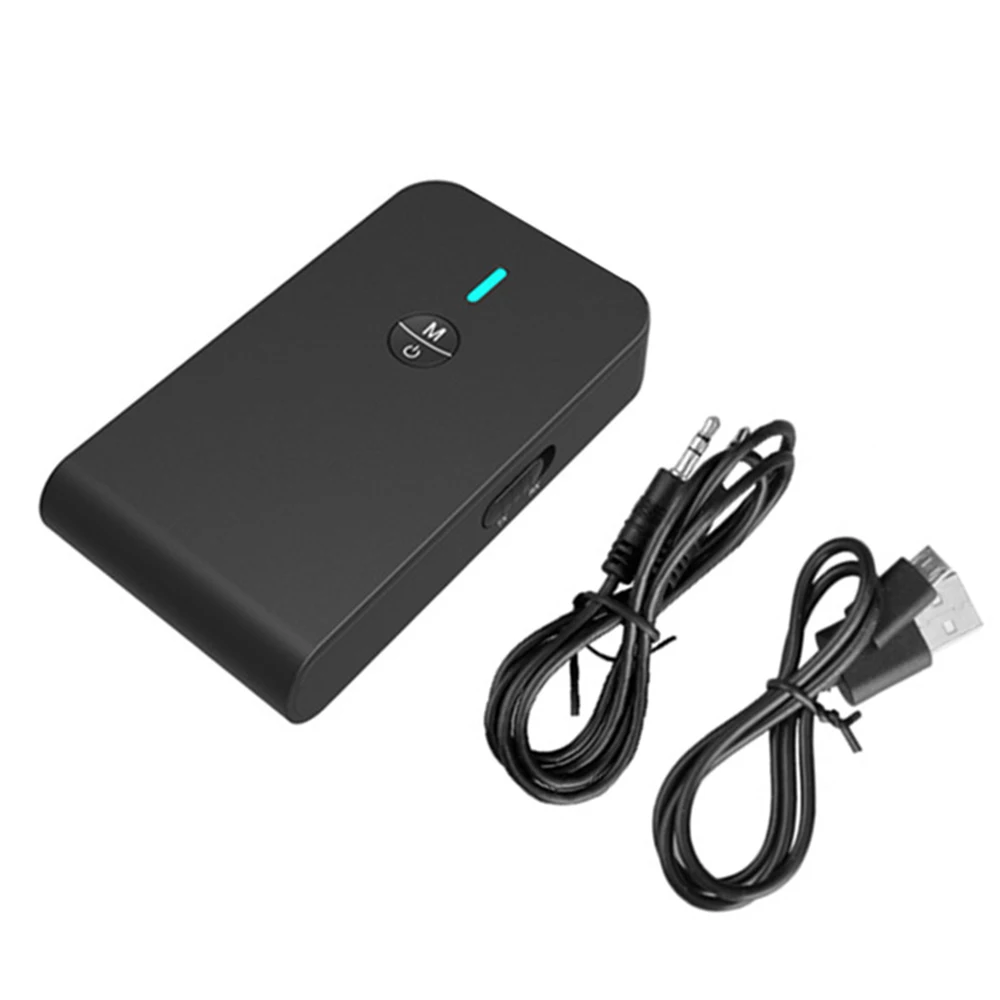 Bluetooth передатчик 5 0 aptX с низкой задержкой 2 в 1 беспроводной аудио адаптер 3 мм AUX