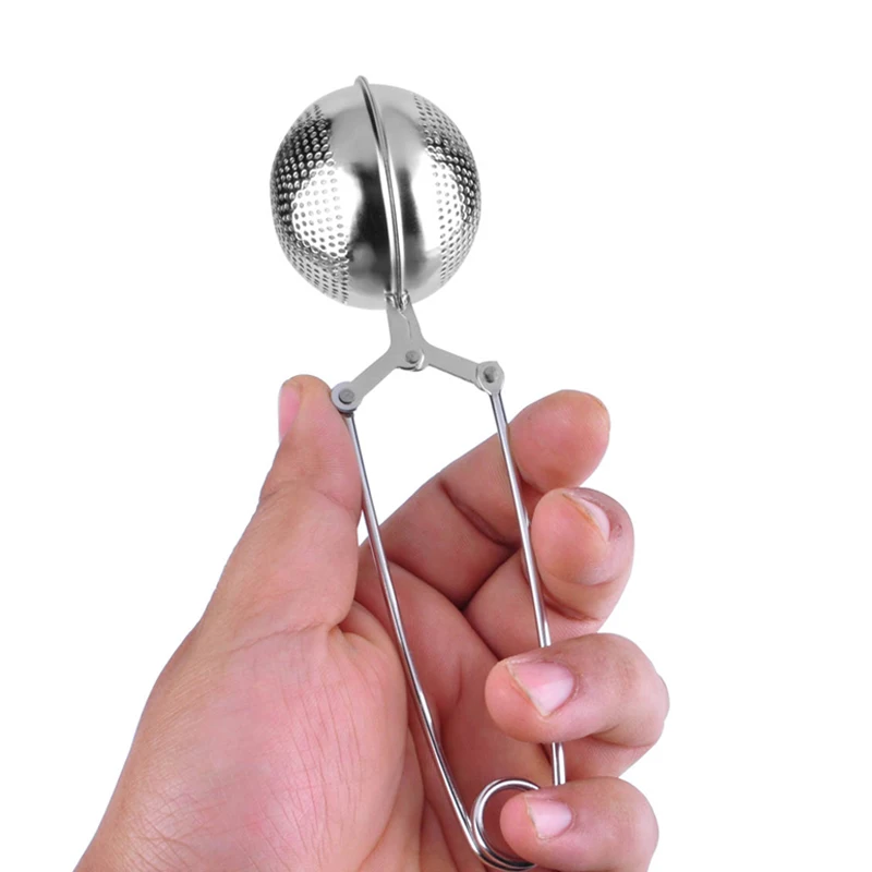 Ситечко для заварки чая ситечко из нержавеющей стали с длинной ручкой Сетчатое