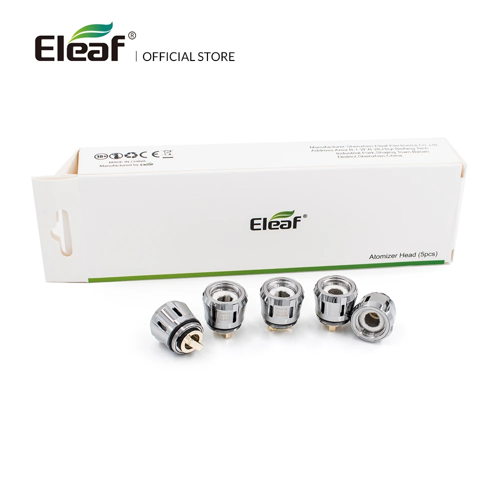 [RU/FR склад] оригинальная Eleaf HW катушка 0 15 Ом HW-M/0.2ом HW-N для Ello Duro/Ello Vate/iStick Pico S/iJust 3