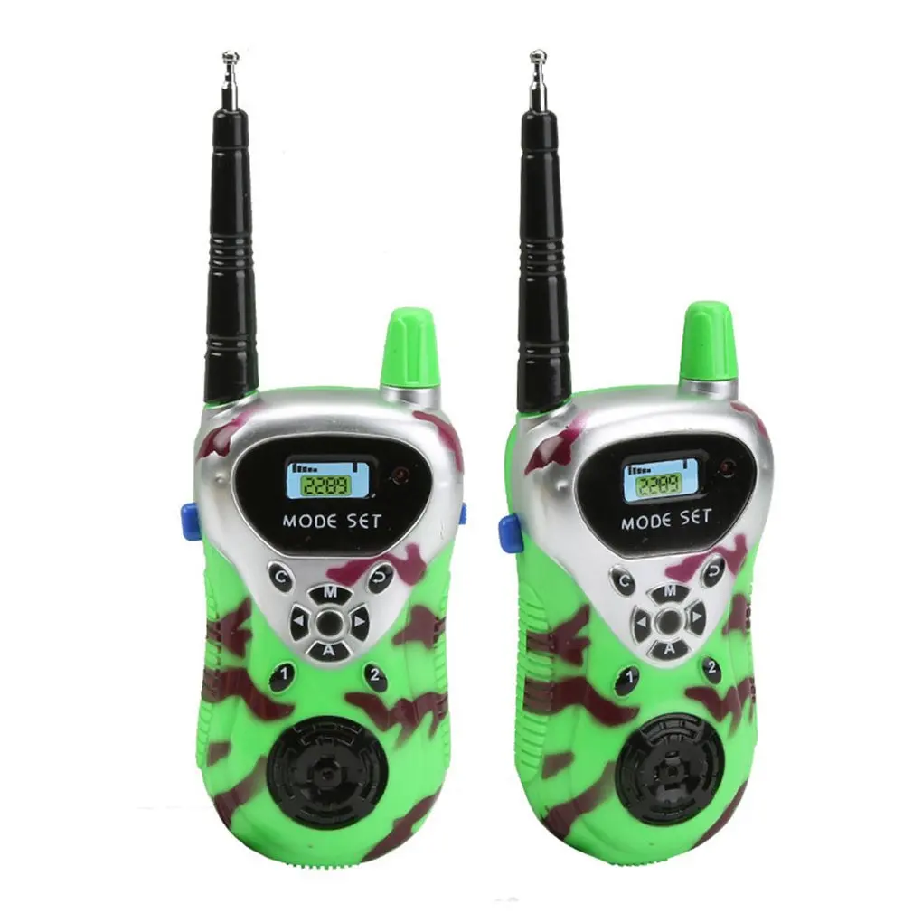 

YKS 2pcs walkie talkie kids Radio Retevis Handheld Toys for Children Gift Portable Electronic Two-Way Radio communicator kid toy