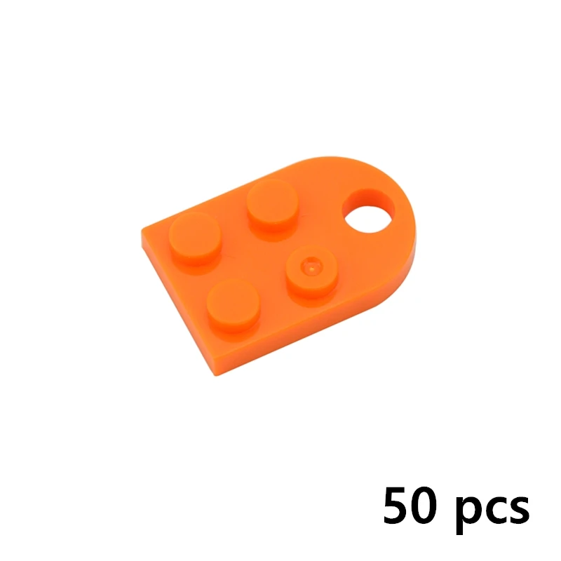 Конструктор сделай сам 3176 модифицированные 2x2 сборные частицы с отверстием