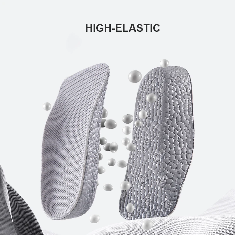 BAOMILI Increase Height Insoles Arch Support Soft Elastic Lift for Men Women Shoe Pads 1.5CM 2.5CM 3.5CM Heighten Lift