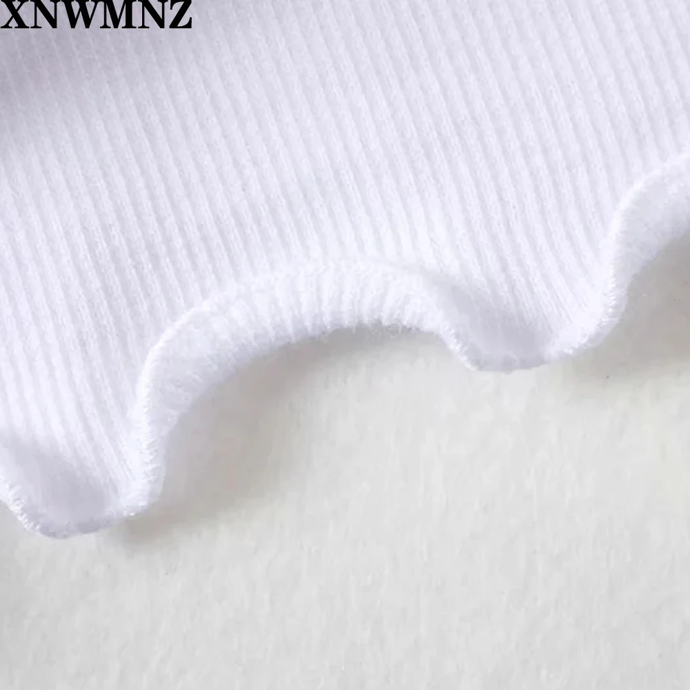 

Vintage Wood ears O neck Short sleeve T-shirt 2020 New Woman Slim Fit t shirt tight tee Summer Retro Tops
