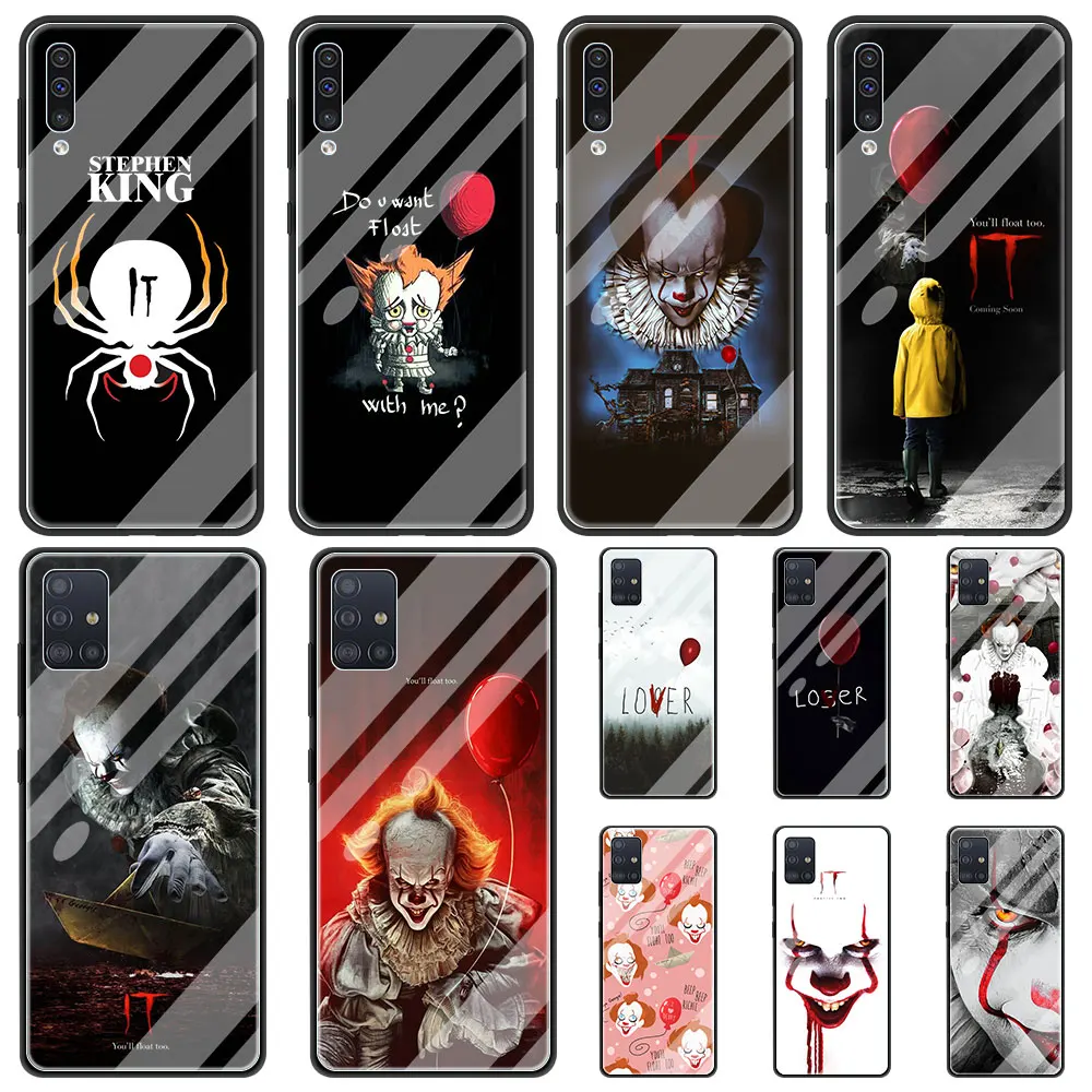 

Stephen King It Pennywise Phone Case For Samsung Galaxy A51 A71 A50 A21s A70 A31 A41 A52 A72 A30 A40 A11 A01 Back Cover Coque