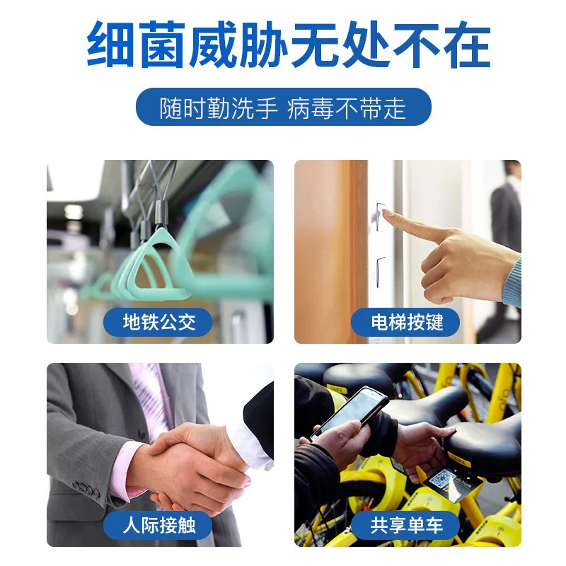 48 шт. 75% спирт антибактериальное дезинфицирующее средство для рук портативное