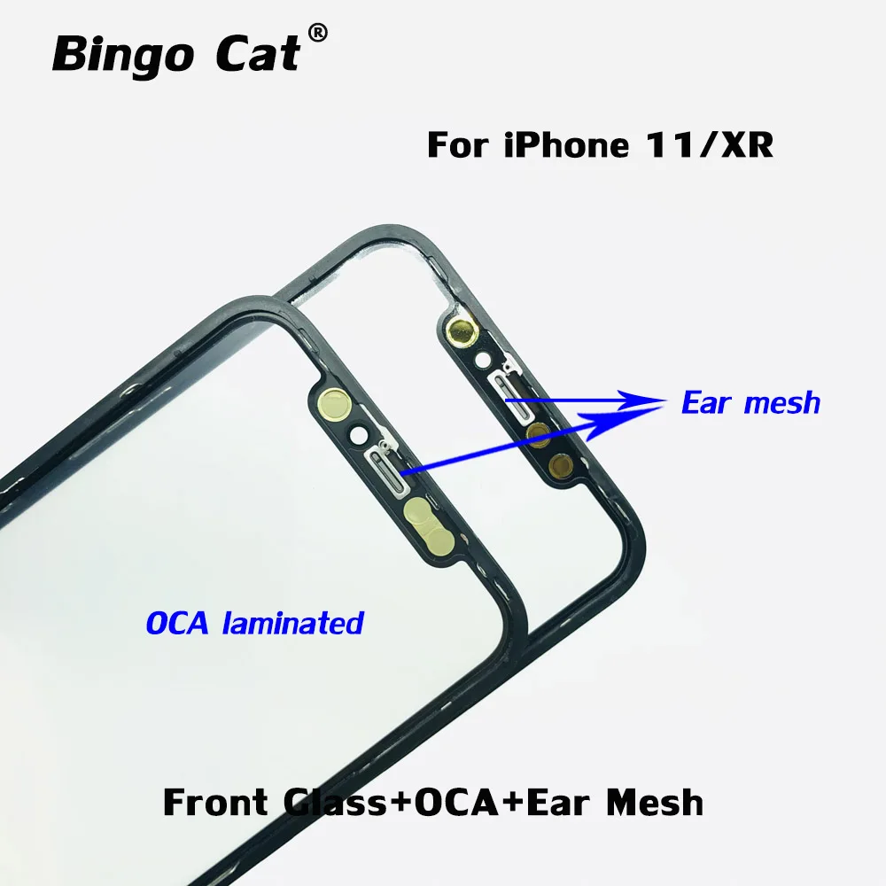 Оригинальное Переднее стекло с рамкой ламинированная пленка OCA + заменяемая