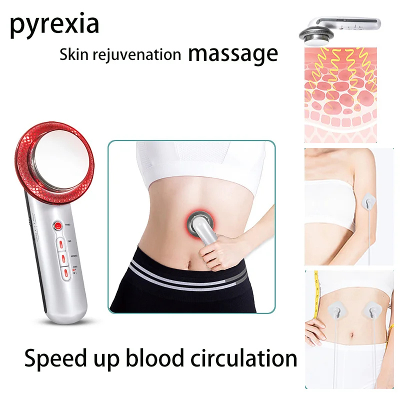 Goede Echografie Cavitatie Ems Lichaam Vermagering Massager Lipo Vet Hine Gaanic Infrarood Ultrasone Gewichtsverlies Facial Lifting