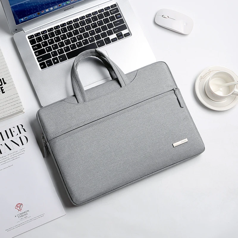 laptop bag 13 3 15 6 14 inch waterproof notebook bag sleeve for macbook case m1 air pro 13 15 huawei shoulder handbag briefcase free global shipping