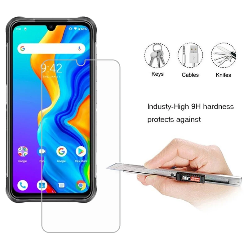 Для UMIDIGI Bison закаленное стекло высокое качество защита для экрана UMI мобильный