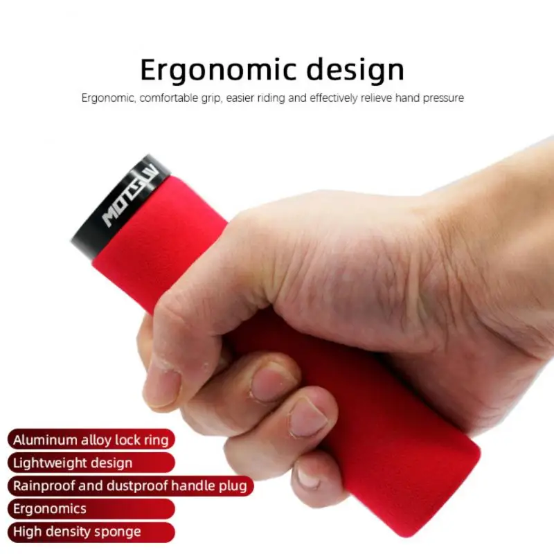 

Non-slip Bicycle Handlebar Cover Mountain Bike Locking Sponge Handlebar Comfortable Handlebar Riding Cycling Accessories