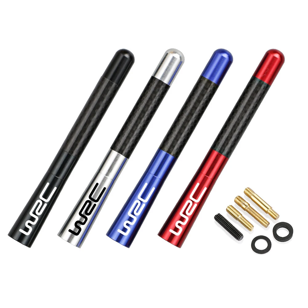 

Автомобильная антенна WRC 12 см из углеродного волокна для Volvo Tesla Suzuki Skoda VW Smart Seat Subaru Ssangyong Vauxhall автомобильные аксессуары