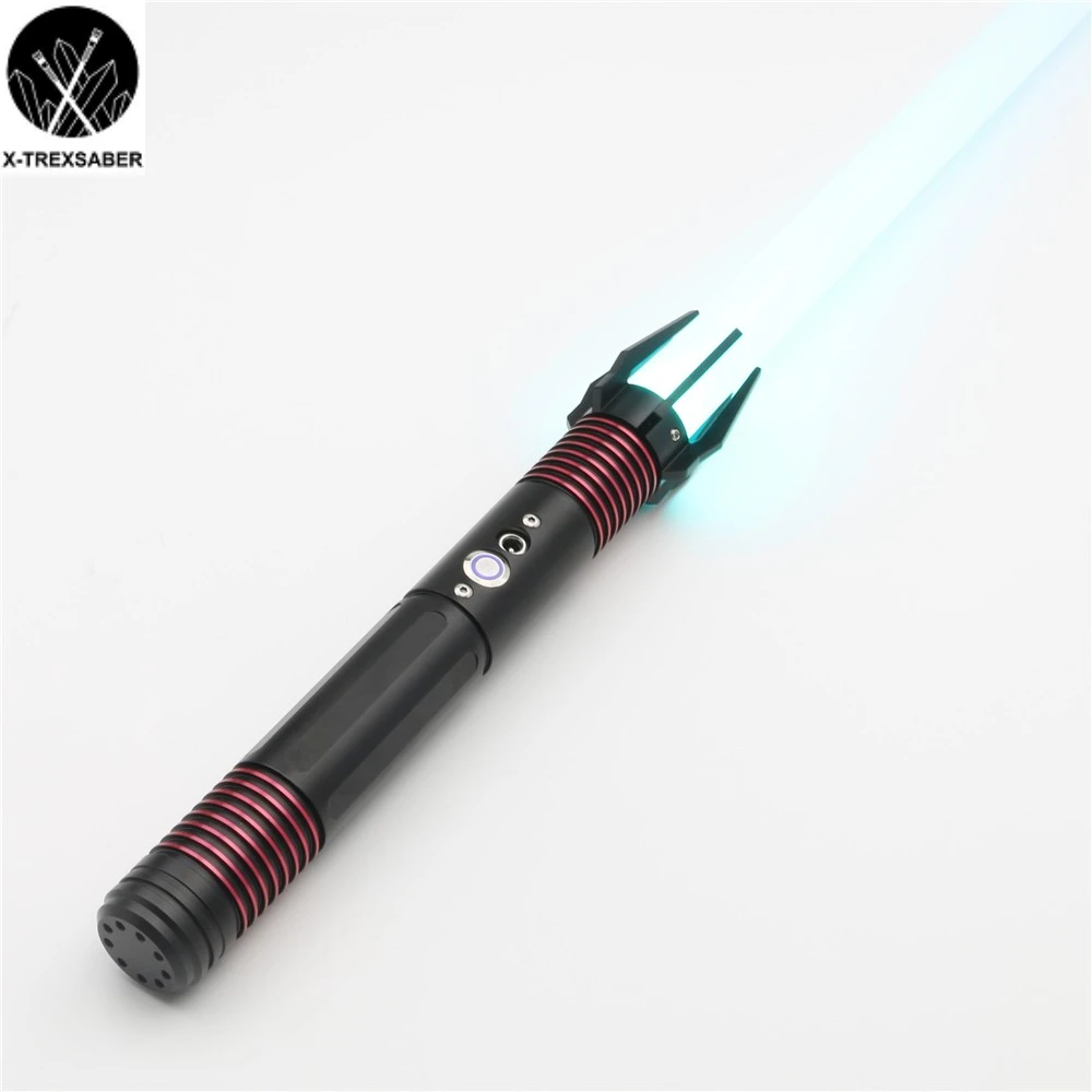 Sable de luz X-TREXSABER SNPIXEL Smooth Swing Talon, empu&ntilde;adura de Metal para duelos pesados, 10 juegos de Soundfonts, sable de Navidad TXQ-0