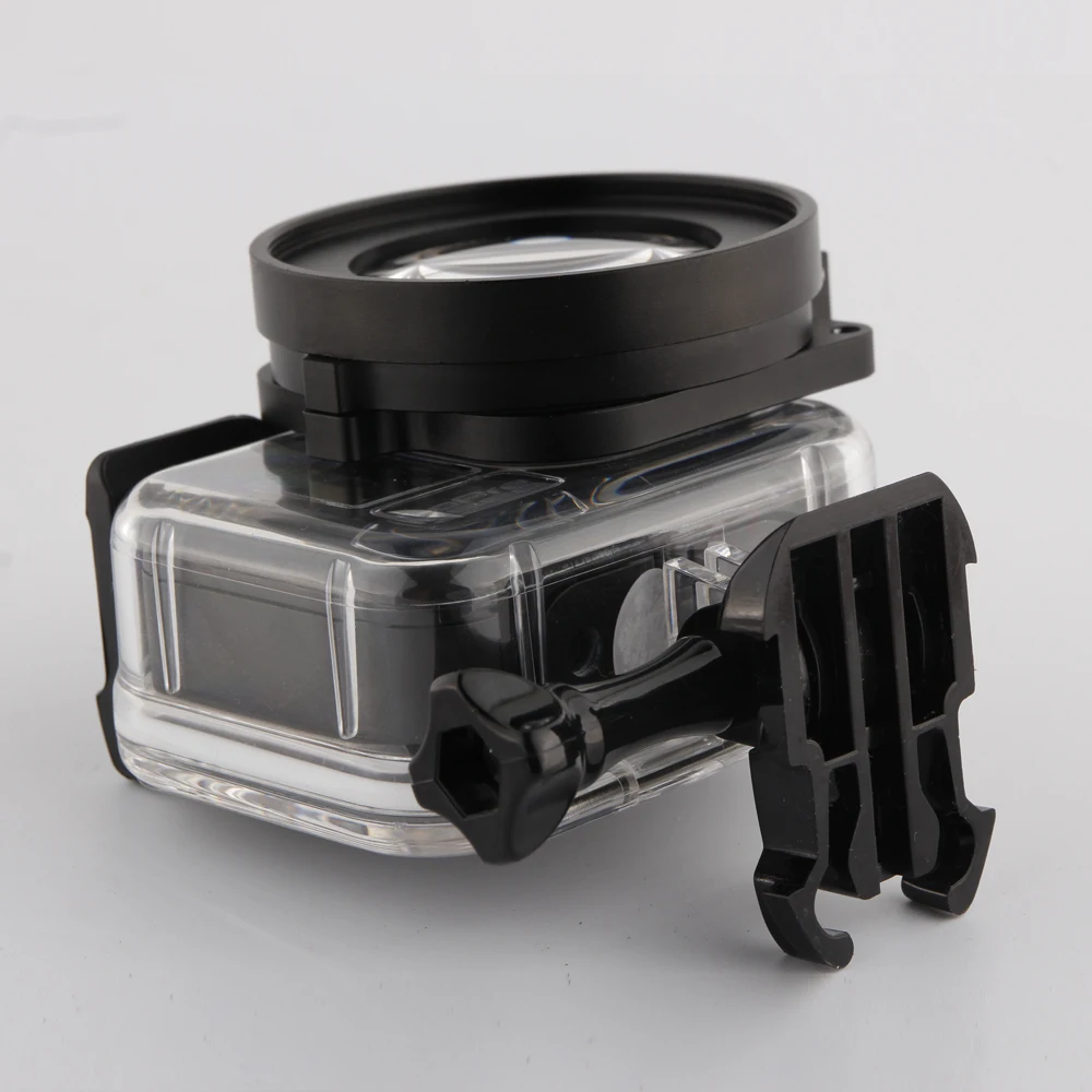 Для Gopro Hero 8 черный корпус аксессуары фильтр 58 мм Супер Макро адаптер кольцо цвет