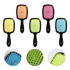 Расческа для волос с широкими зубьями, 1 шт., подушка гребешки, для домашнего салона, сделай сам, для массажа кожи головы, для женщин, для парикмахерской