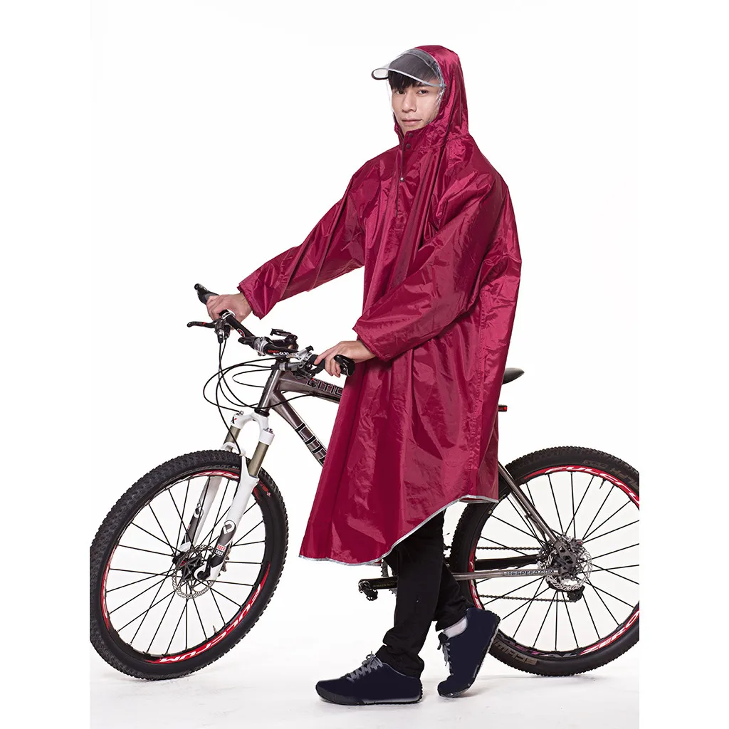 6 цветов мотоциклетный дождевик защитный светоотражающий для взрослых слюна
