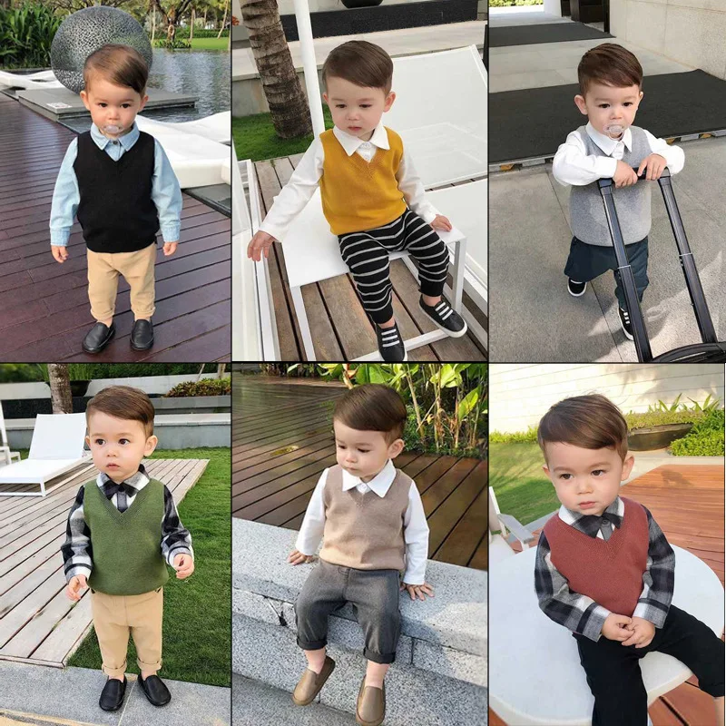 Осень и зима детская одежда жилет для мальчиков верхняя из хлопка девочек | Мать