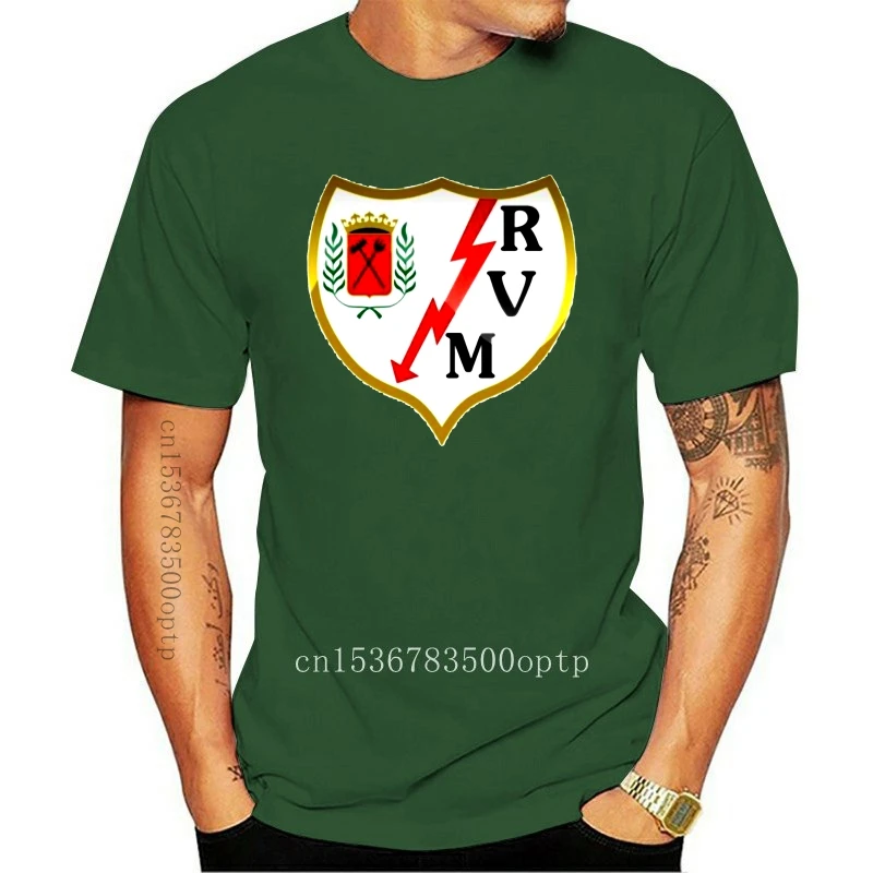 

Новинка, модная футболка Rayo Vallecano Futbol Espanol La Liga Vallecas, 100% хлопок
