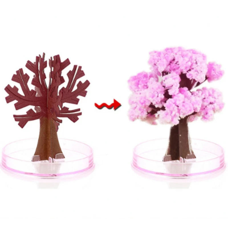 Креативный подарок волшебная Сакура бумажная елка цветение искусственный