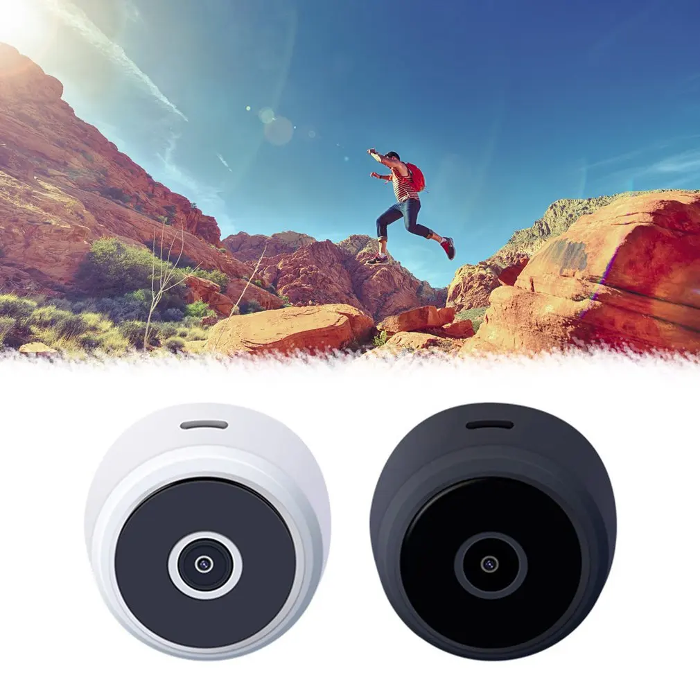 

Outdoor Sports Camera 180 Wide Angle WIFi 1080P Motion DV Home Security Camera 4K Infrared Night Vision