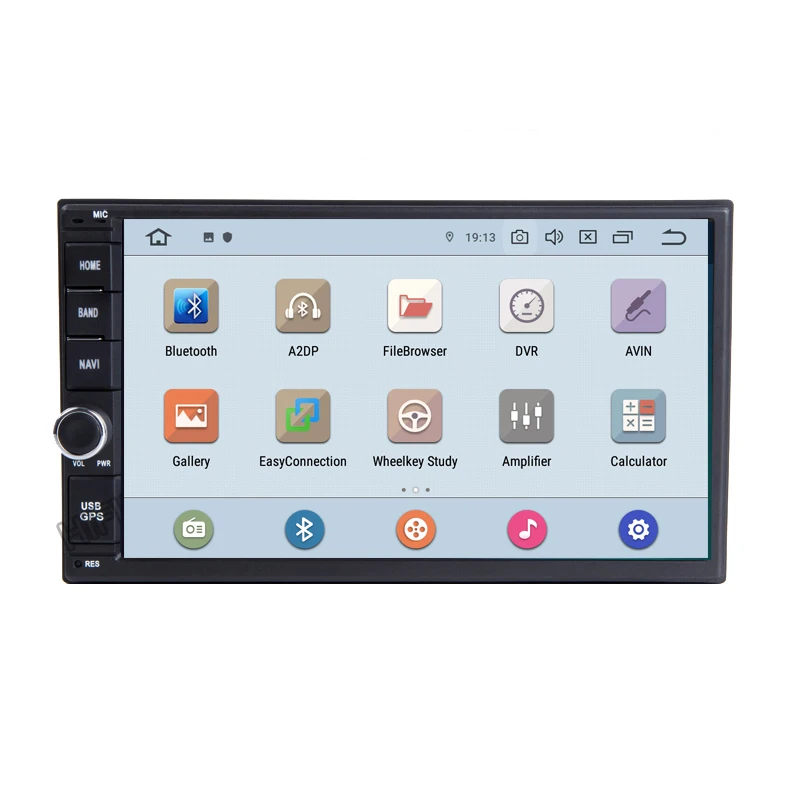 Универсальный автомобильный радиоприемник 2 din 4 Гб + 64 ГБ 8 ядер для VW/NISSAN/TOYOTA Android 10