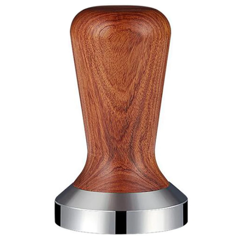 

New Design Coffee Powder Hammer with Solid Wood Handle with Stainless Steel Powder Press