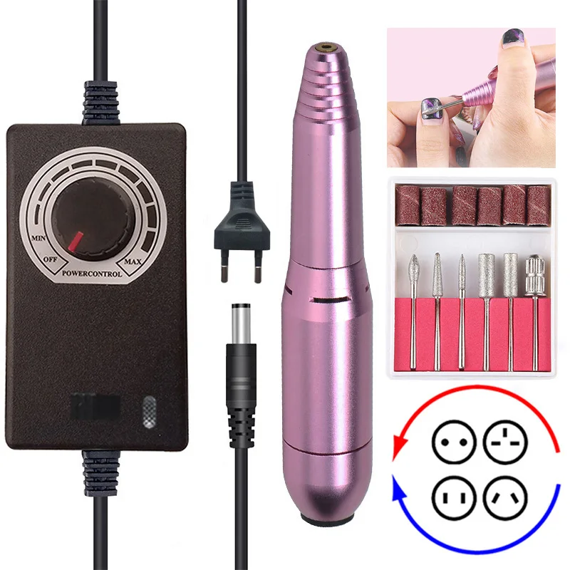 

35000RPM Electric Nail Drill Machine Manicure Drill Machine Pedicure Drill Machine Strong Nail Drill Machine Salon Nail Drill