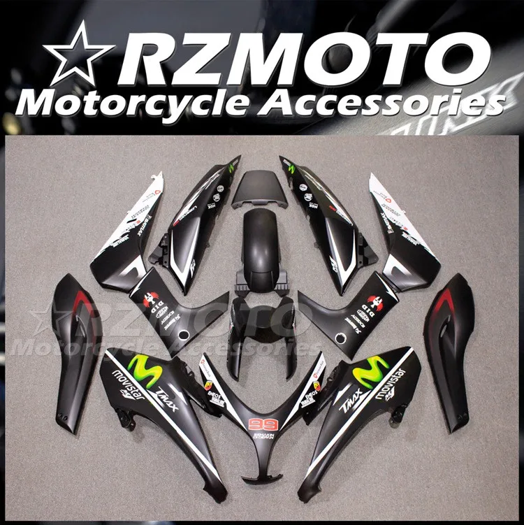 

New ABS Whole Motorcycle bike Fairings Kit Fit for Tmax 500 2008 2009 2010 2011 08 09 10 11 Bodywork set Black Matte