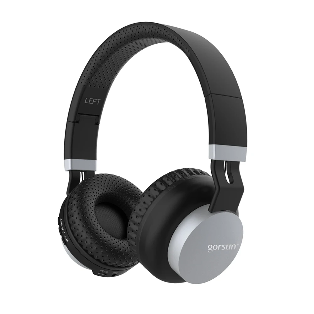 Складные Наушники Bluetooth 5,0 с сабвуфером, беспроводные и проводные, двойное использование, портативная, на голову, дышащая гарнитура с микрофоном