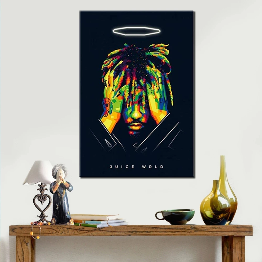 

Zanger Sap Wrld Rapper Album Cover Poster Hip Hop Hd Prints Canvas Wall Art Painting Pictures Modern Voor Woonkamer Home Decor