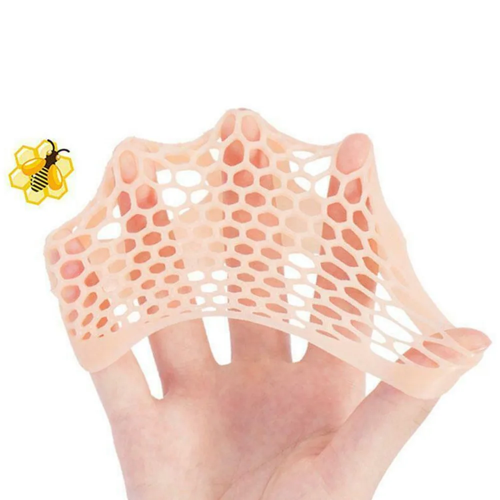 Новинка 2019 женские силиконовые соты полый дизайн носочки многоразовые боли в