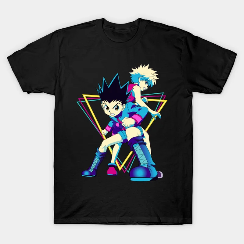 

Women Shirt Hunter X Hunter Anime Style Cartoon O Neck Japan Clothes 90s Graphic Summer 2021 Tshirt Top