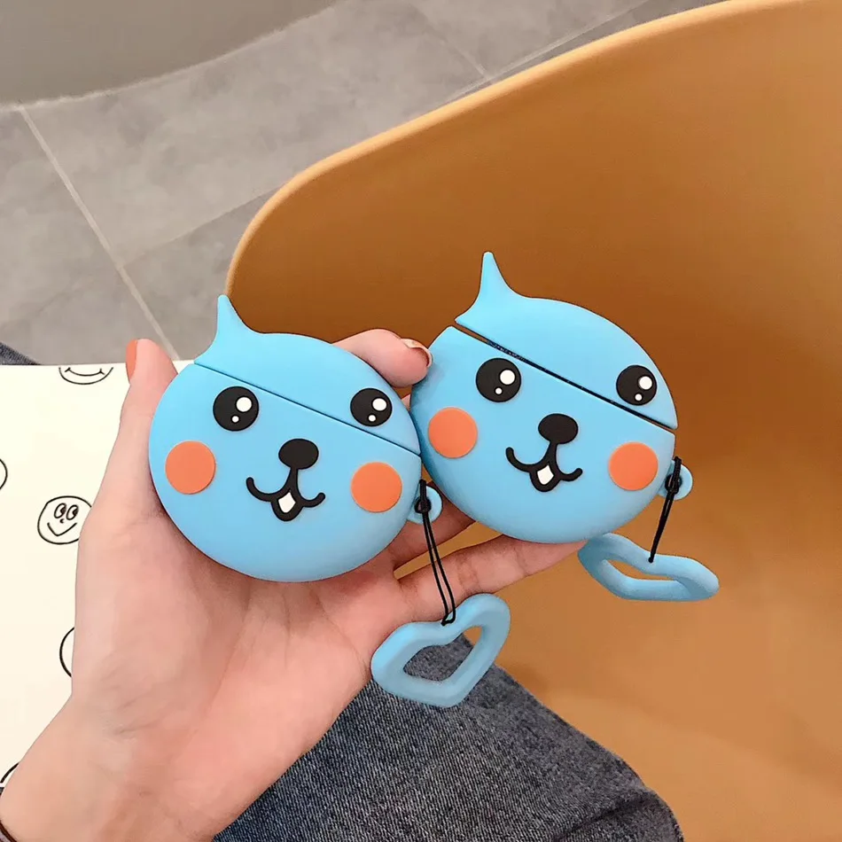 Симпатичные Bluetooth беспроводные наушники чехол для AirPods силиконовый Япония