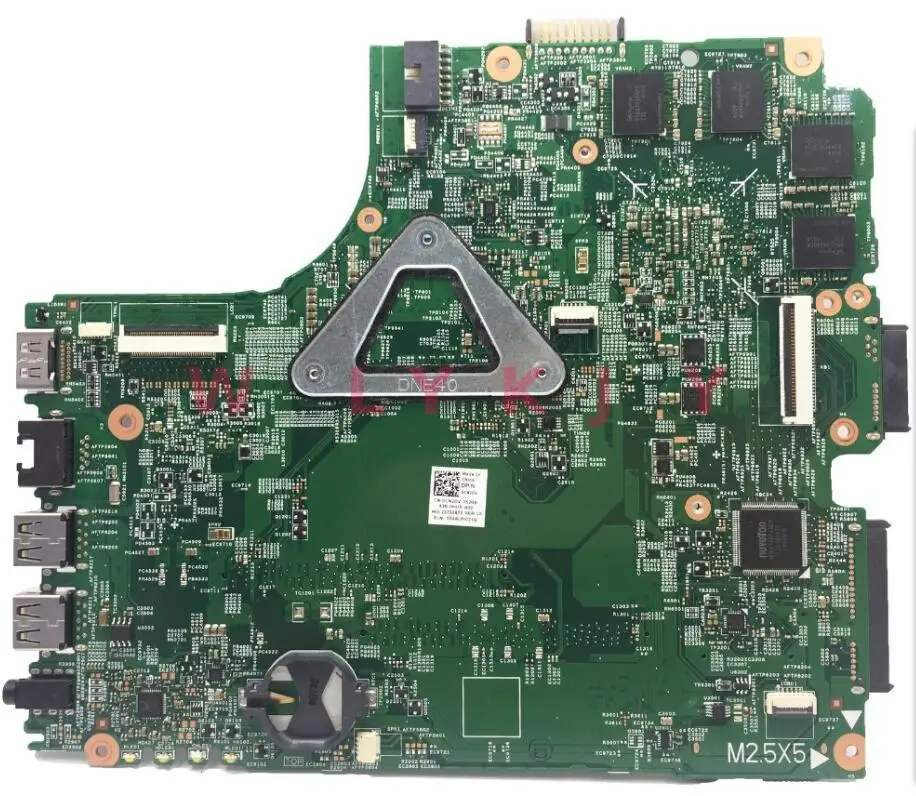 KTUXB 12307-2 PWB: VKJ89 REV: A00 для DELL 5437 3437 материнская плата ноутбука ЦП i7 4500U GT750M 2G DDR3 100%