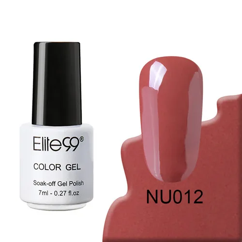 Elite99, серия Nude, 1 шт., 7 мл, Гель-лак для ногтей, украшения для ногтей, лак для ногтей, УФ-гель, светодиодный, лампа - Цвет: 12