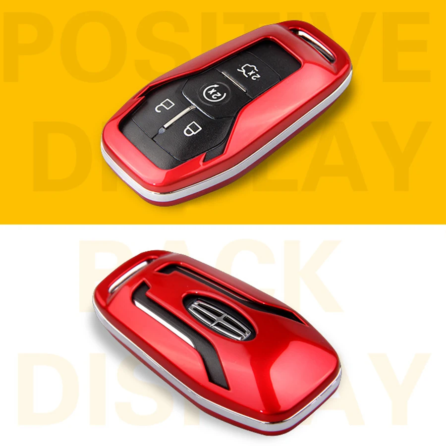 4/5 Button Car Smart Remote Key Case Cover Auto KeyChain Fob Shell for Ford Fusion Mustang F150 Edge Explorer Lincoln | Автомобили и